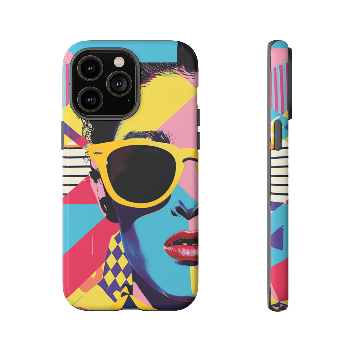 Retro 80s Seamless Phone Case – Vintage Style Meets Modern Protection 7