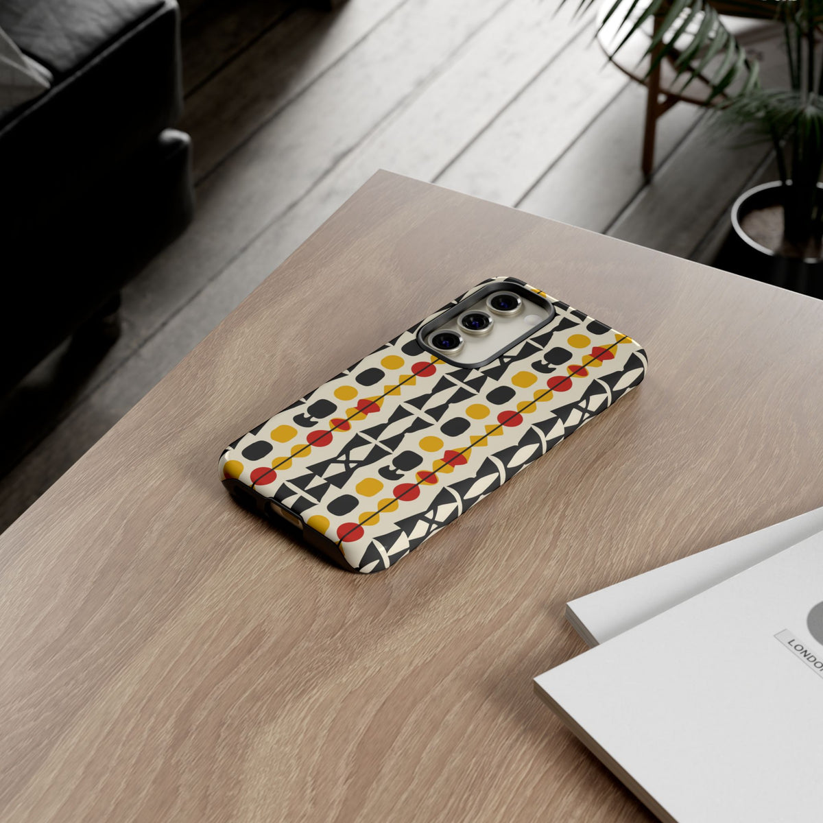 Stylish African Pattern Phone Case – Unique and Vibrant Protection 194