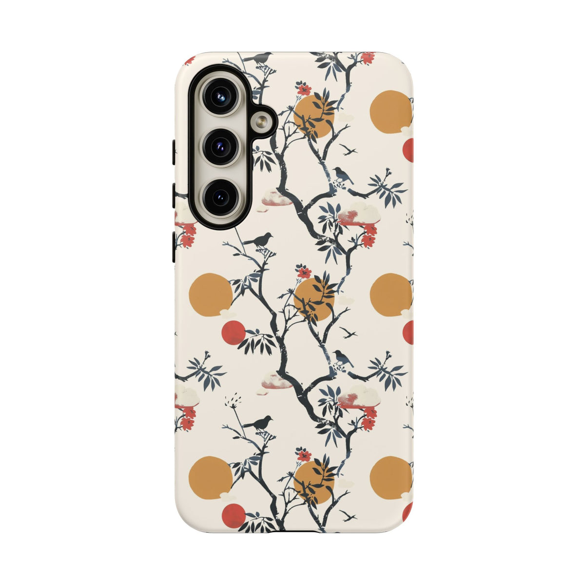 Japanese Pattern Phone Case – Elegant & Timeless Design for Your Phone 054