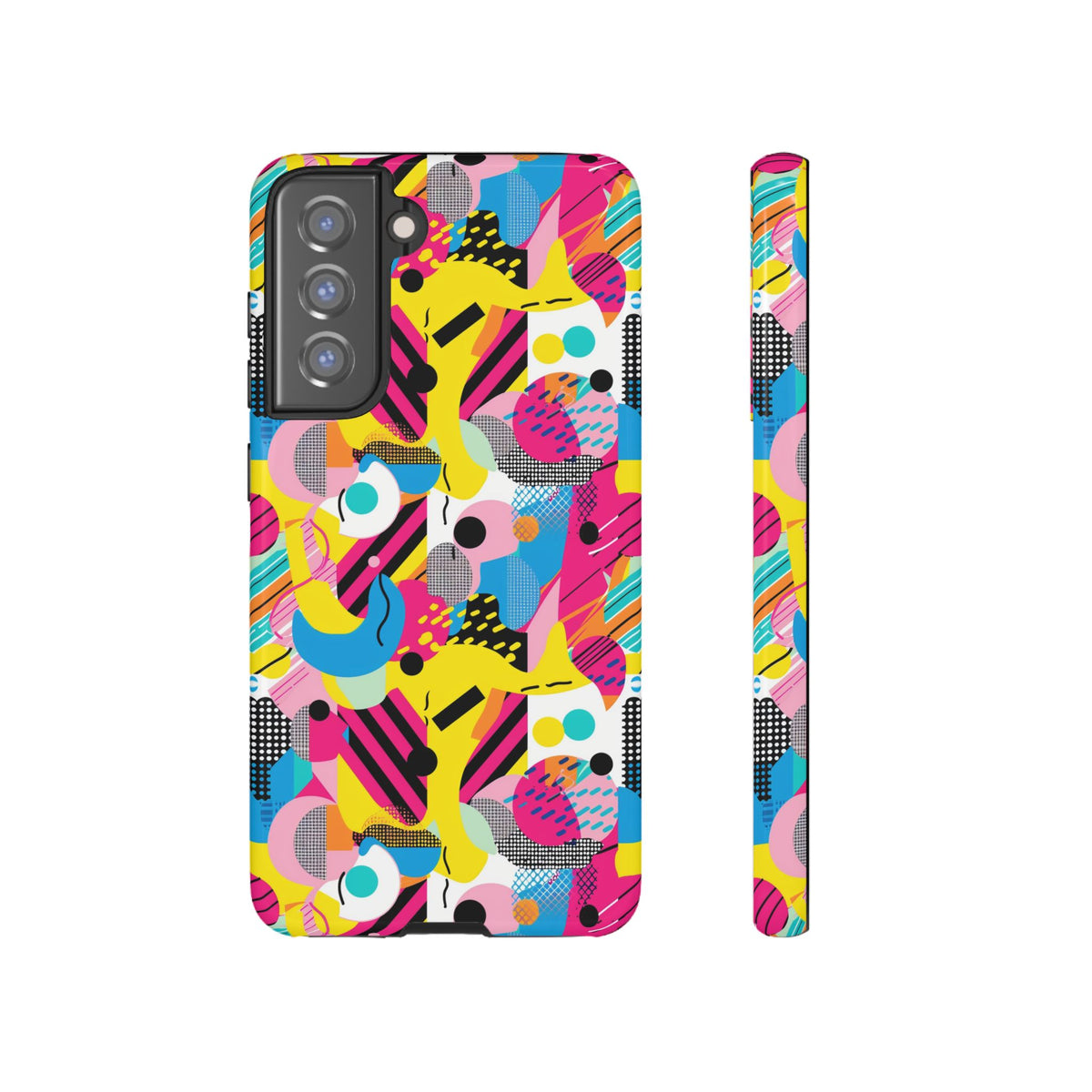 Retro 80s Seamless Phone Case – Vintage Style Meets Modern Protection 091