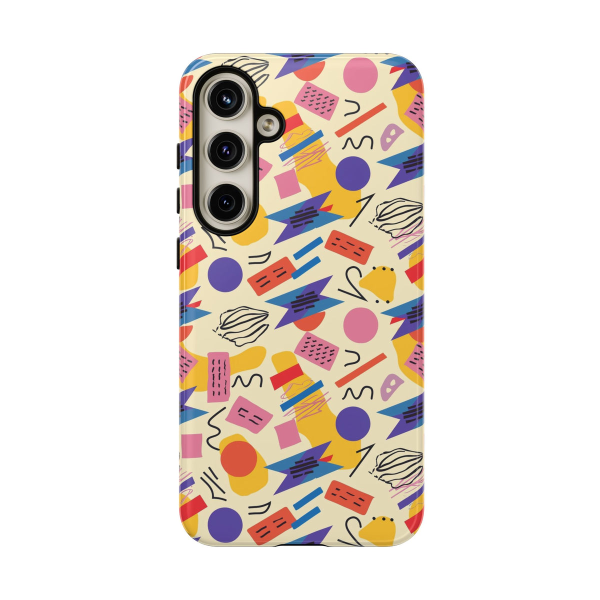 90s Themed Seamless Pattern Phone Case – Embrace Retro Style and Protection 270