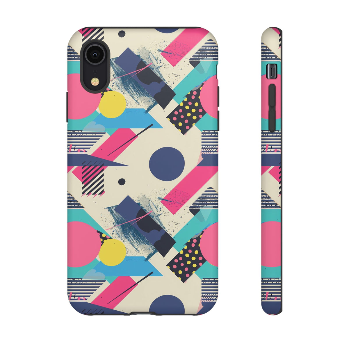 Retro 80s Seamless Phone Case – Vintage Style Meets Modern Protection 089