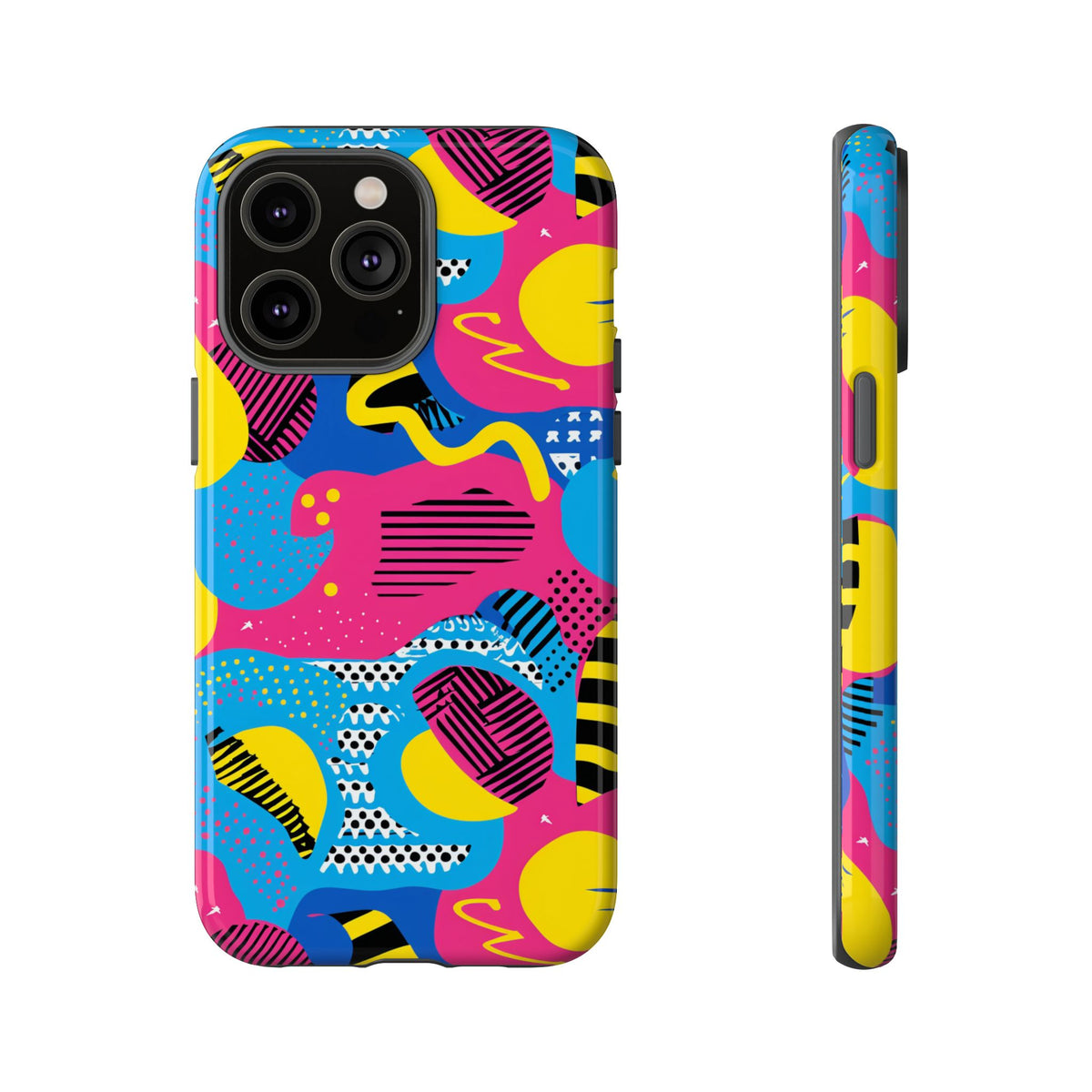 Retro 80s Seamless Phone Case – Vintage Style Meets Modern Protection 22