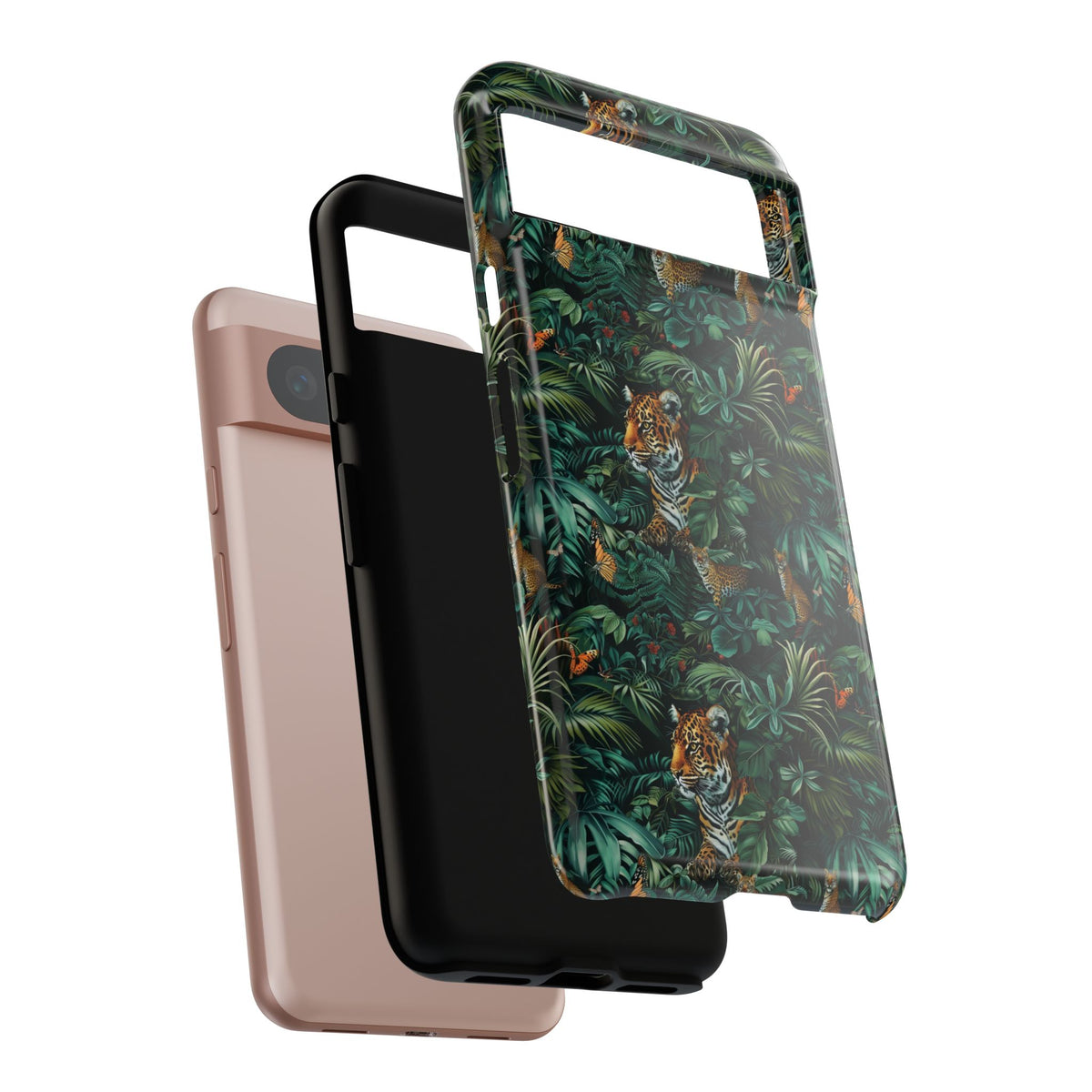 Jungle Pattern Phone Case – Exotic & Lush Design for Your Phone 326