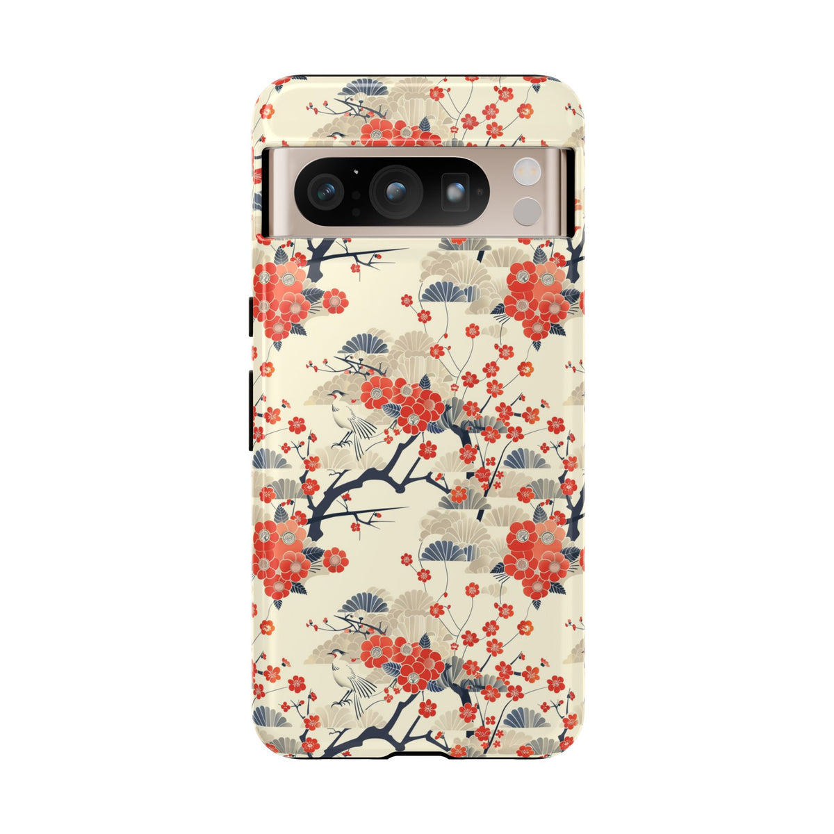 Japanese Pattern Phone Case – Elegant & Timeless Design for Your Phone 031