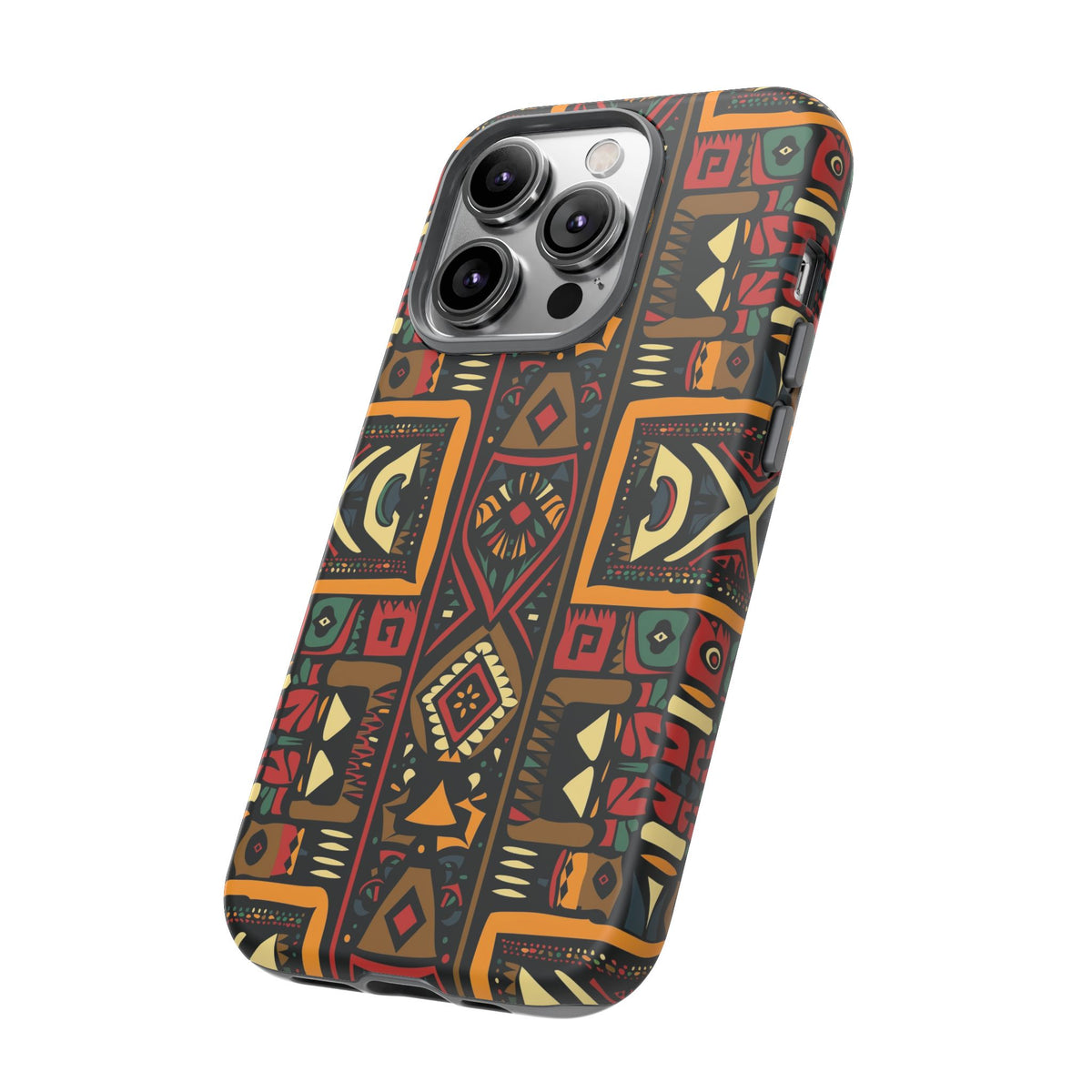 Stylish African Pattern Phone Case – Unique and Vibrant Protection 164