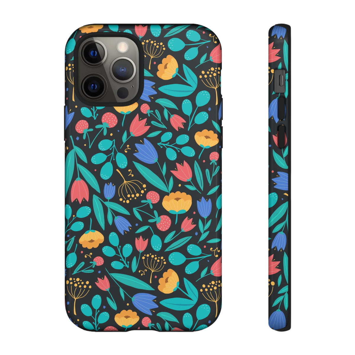 Colorful Little Flower Design Phone Case – Bright and Cheerful Floral Phone Cover