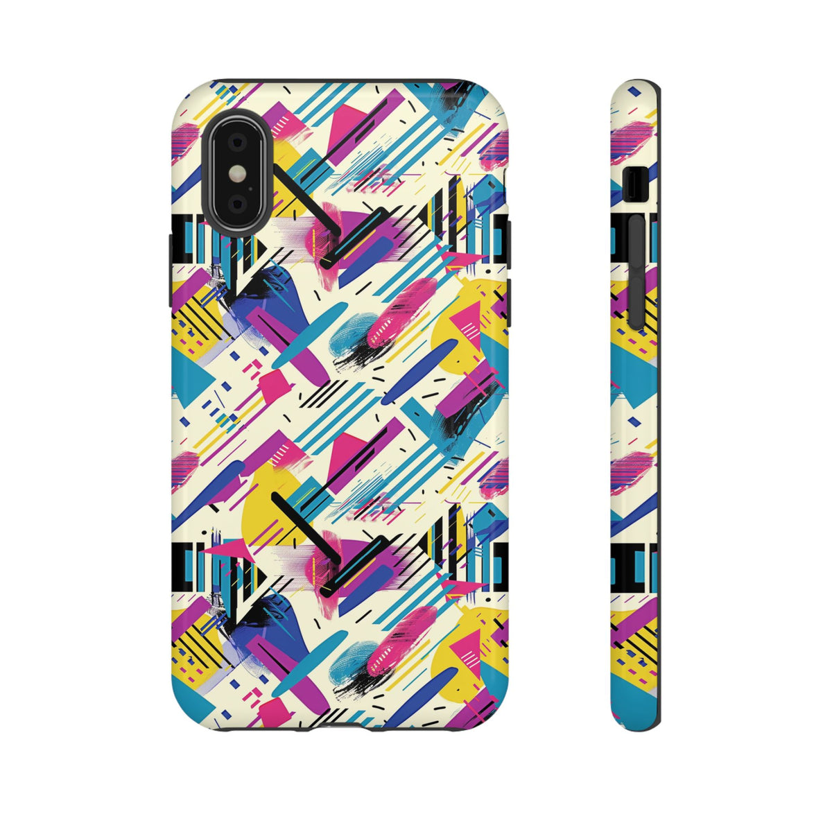 Retro 80s Seamless Phone Case – Vintage Style Meets Modern Protection 134