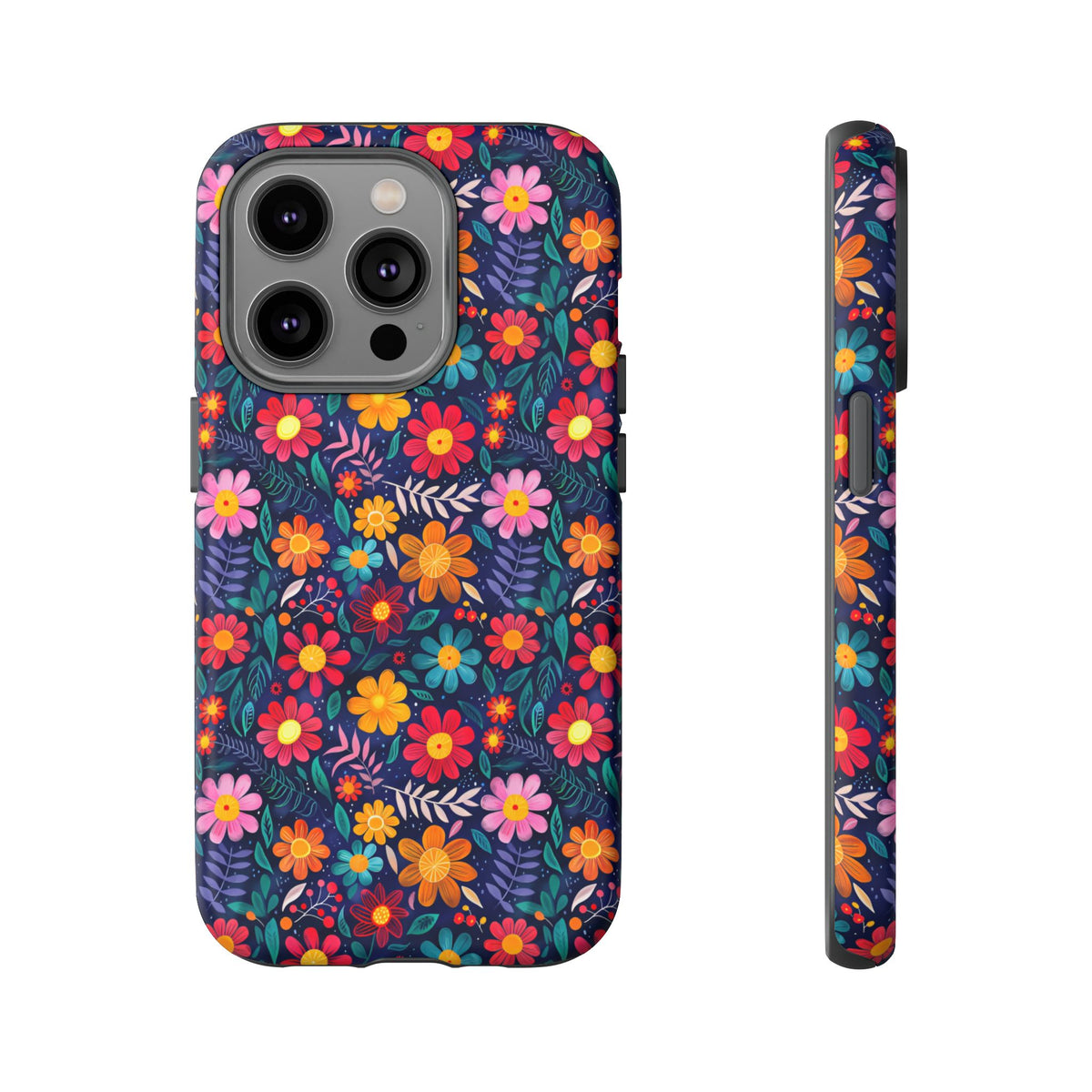 Frida Kahlo's Flower Phone Case – Artistic Elegance for Your Phone 4