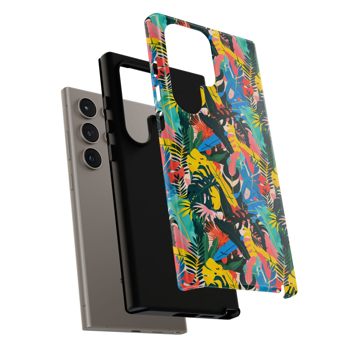 Jungle Pattern Phone Case – Exotic & Lush Design for Your Phone 346