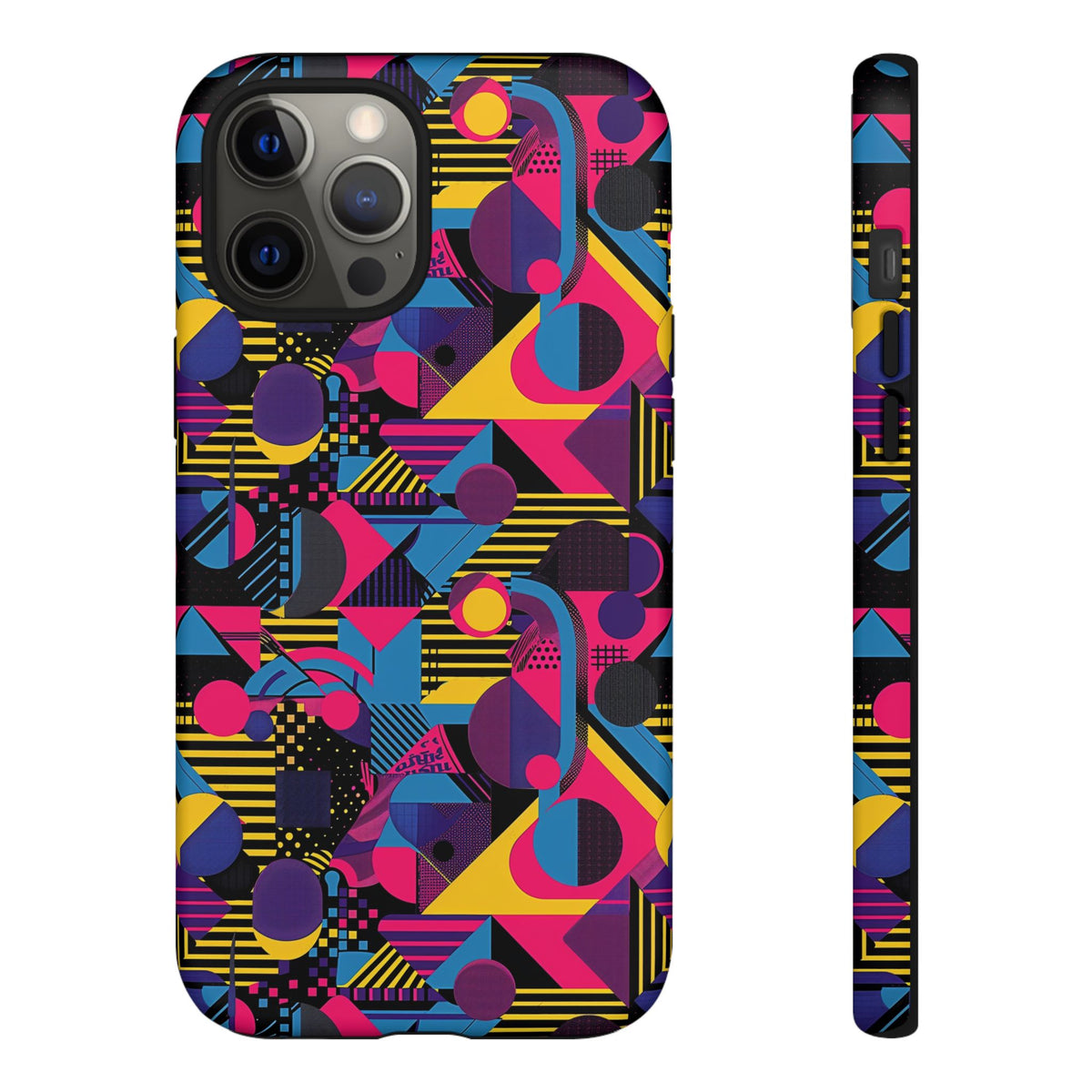 Retro 80s Seamless Phone Case – Vintage Style Meets Modern Protection 085