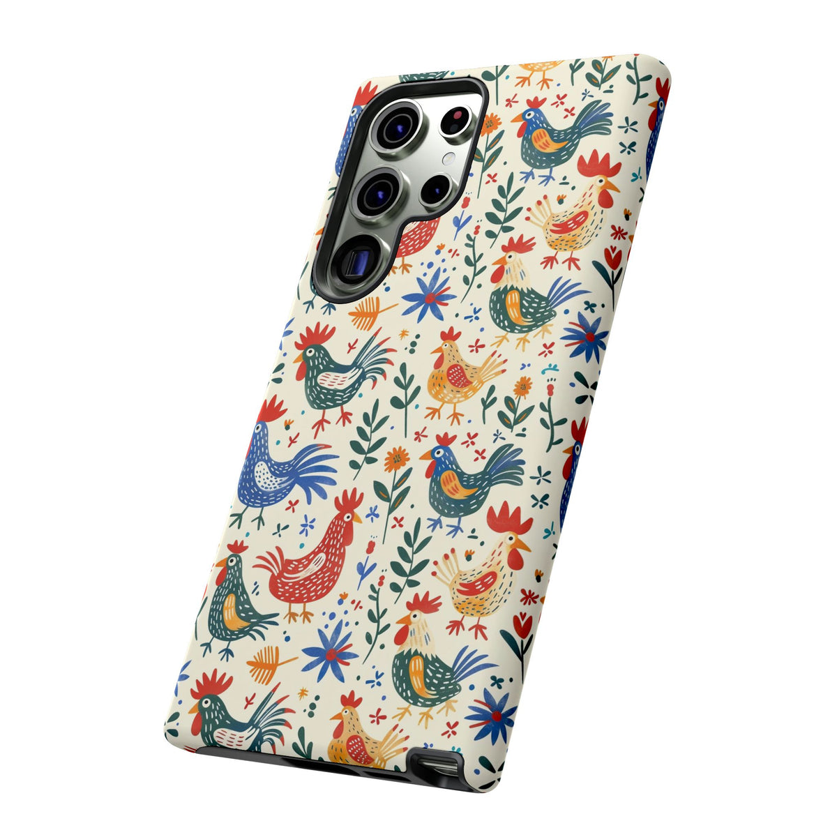 Birds Seamless Pattern Phone Case – Elegant and Timeless Avian Design 8