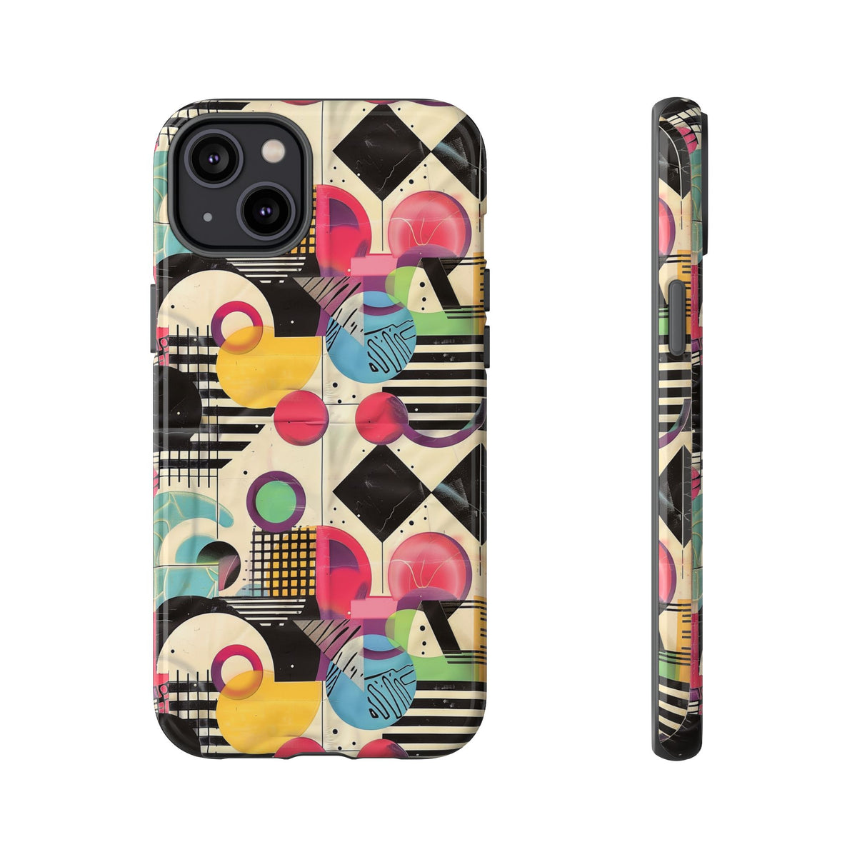 Retro 80s Seamless Phone Case – Vintage Style Meets Modern Protection 164