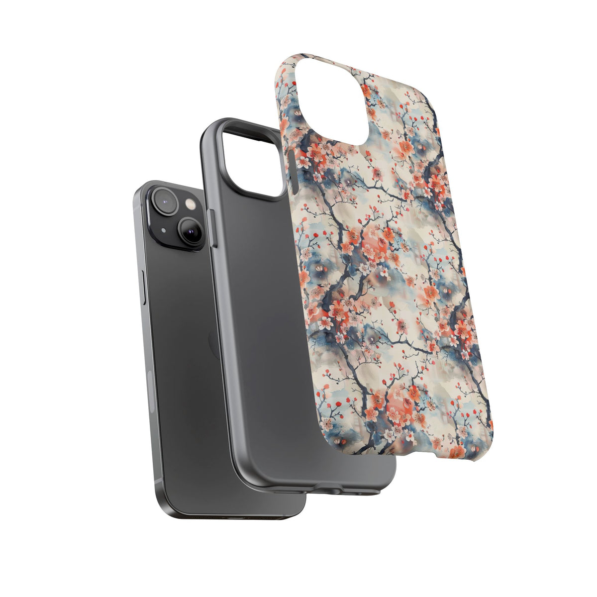 Japanese Pattern Phone Case – Elegant & Timeless Design for Your Phone 039