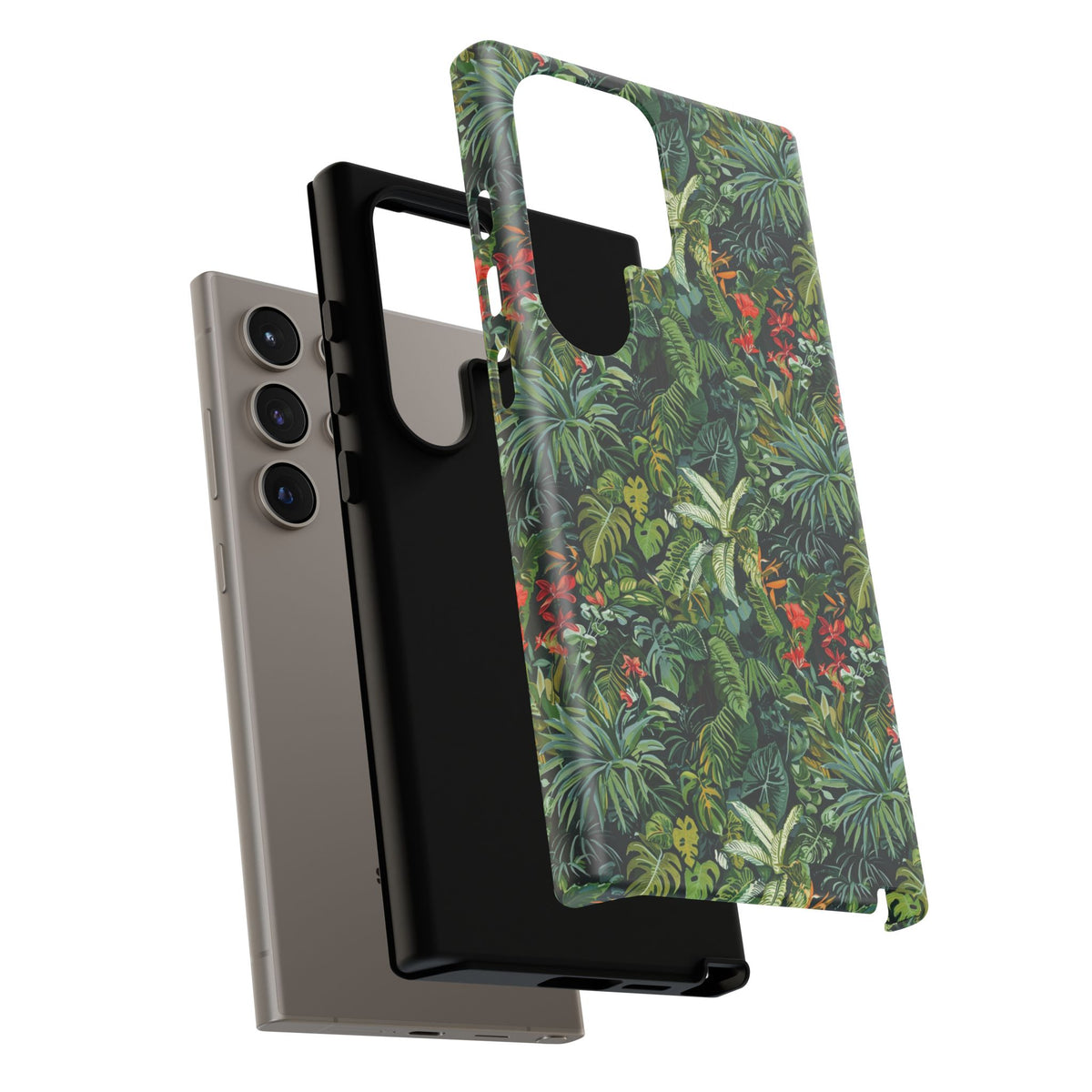 Jungle Pattern Phone Case – Exotic & Lush Design for Your Phone 323