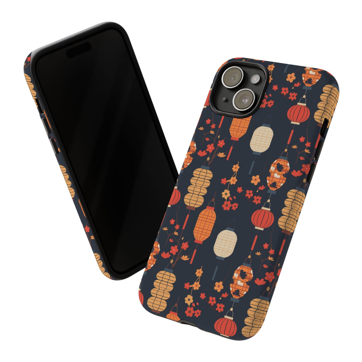 Japanese Pattern Phone Case – Elegant & Timeless Design for Your Phone 027