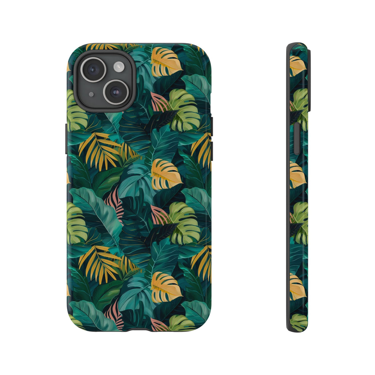 Jungle Pattern Phone Case – Exotic & Lush Design for Your Phone 337