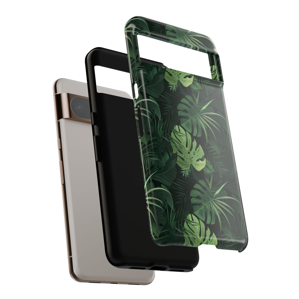 Jungle Pattern Phone Case – Exotic & Lush Design for Your Phone 335