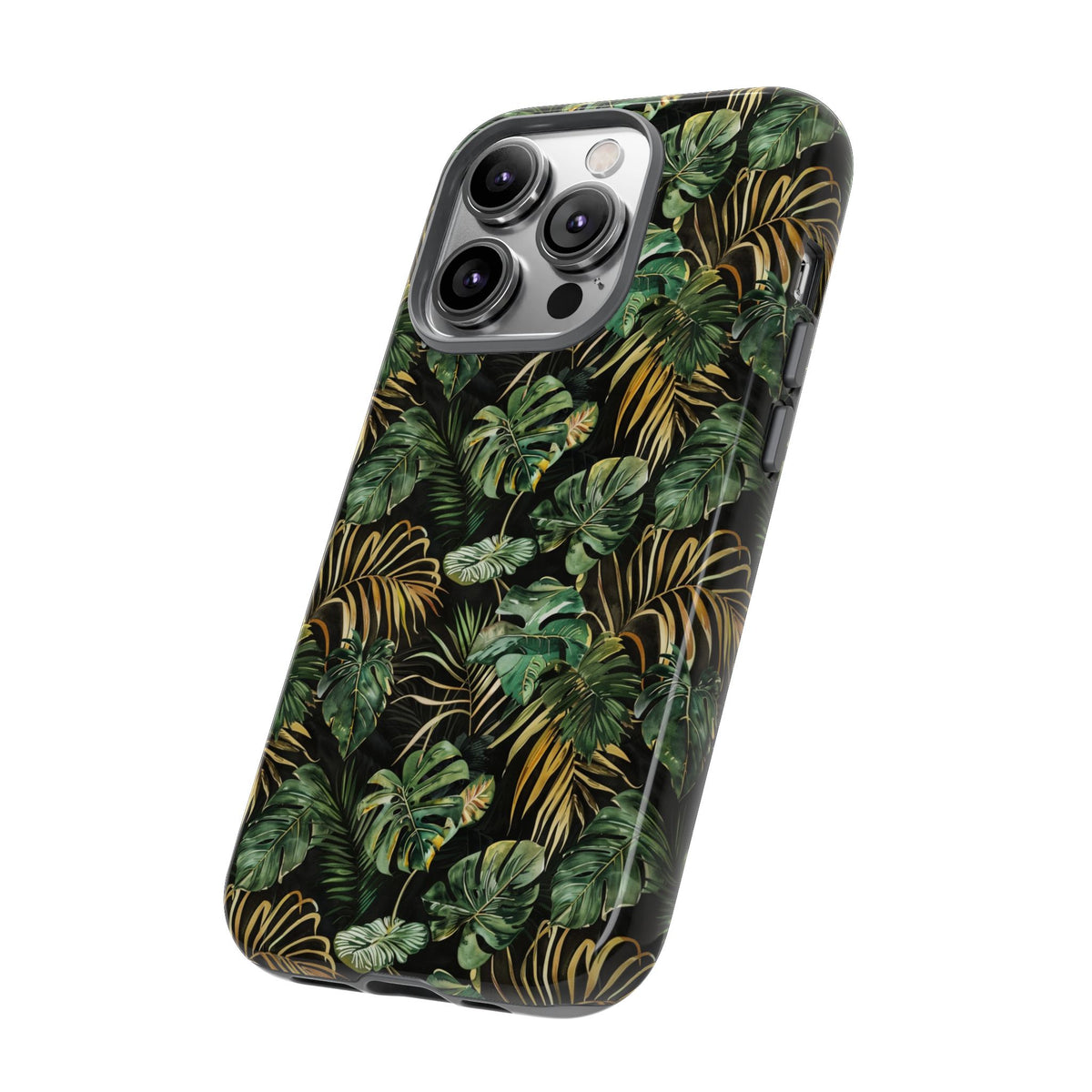 Jungle Pattern Phone Case – Exotic & Lush Design for Your Phone 334