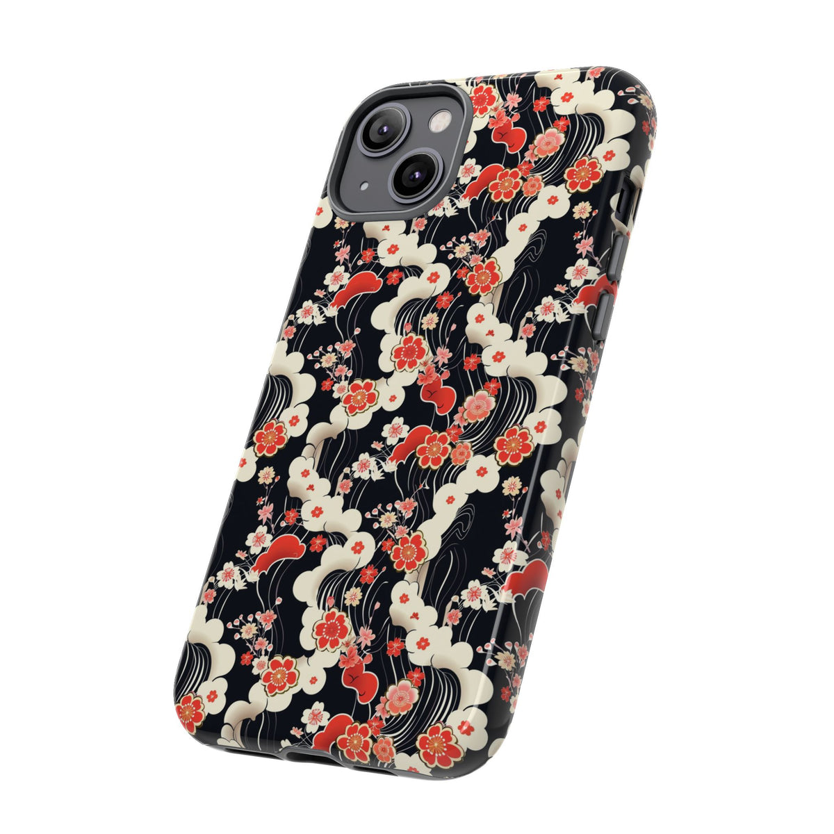 Japanese Pattern Phone Case – Elegant & Timeless Design for Your Phone 478