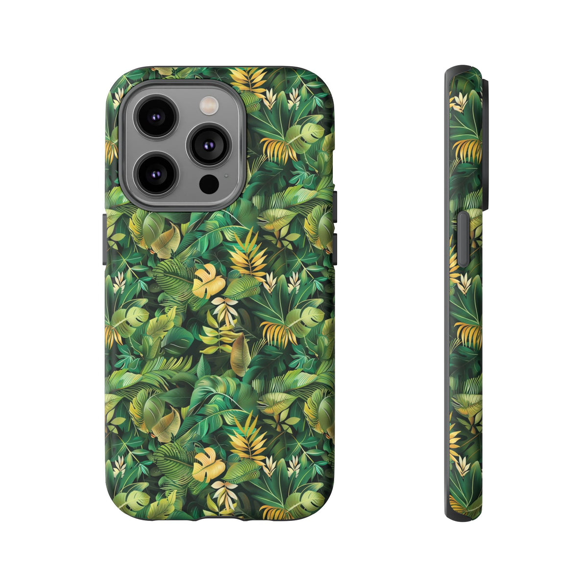 Jungle Pattern Phone Case – Exotic & Lush Design for Your Phone 330