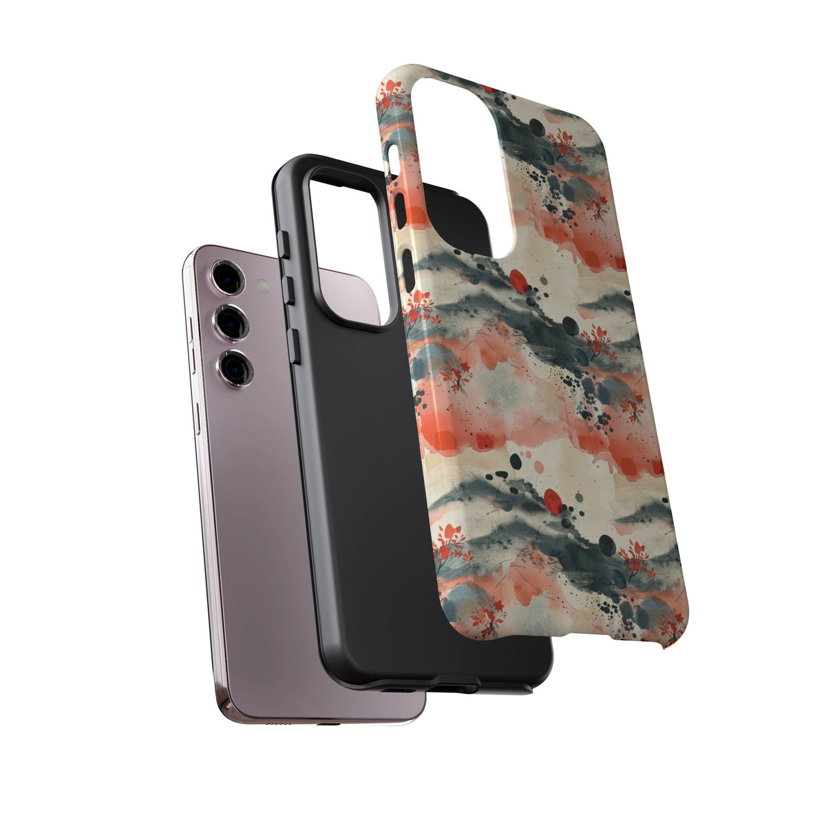 Japanese Pattern Phone Case – Elegant & Timeless Design for Your Phone 106