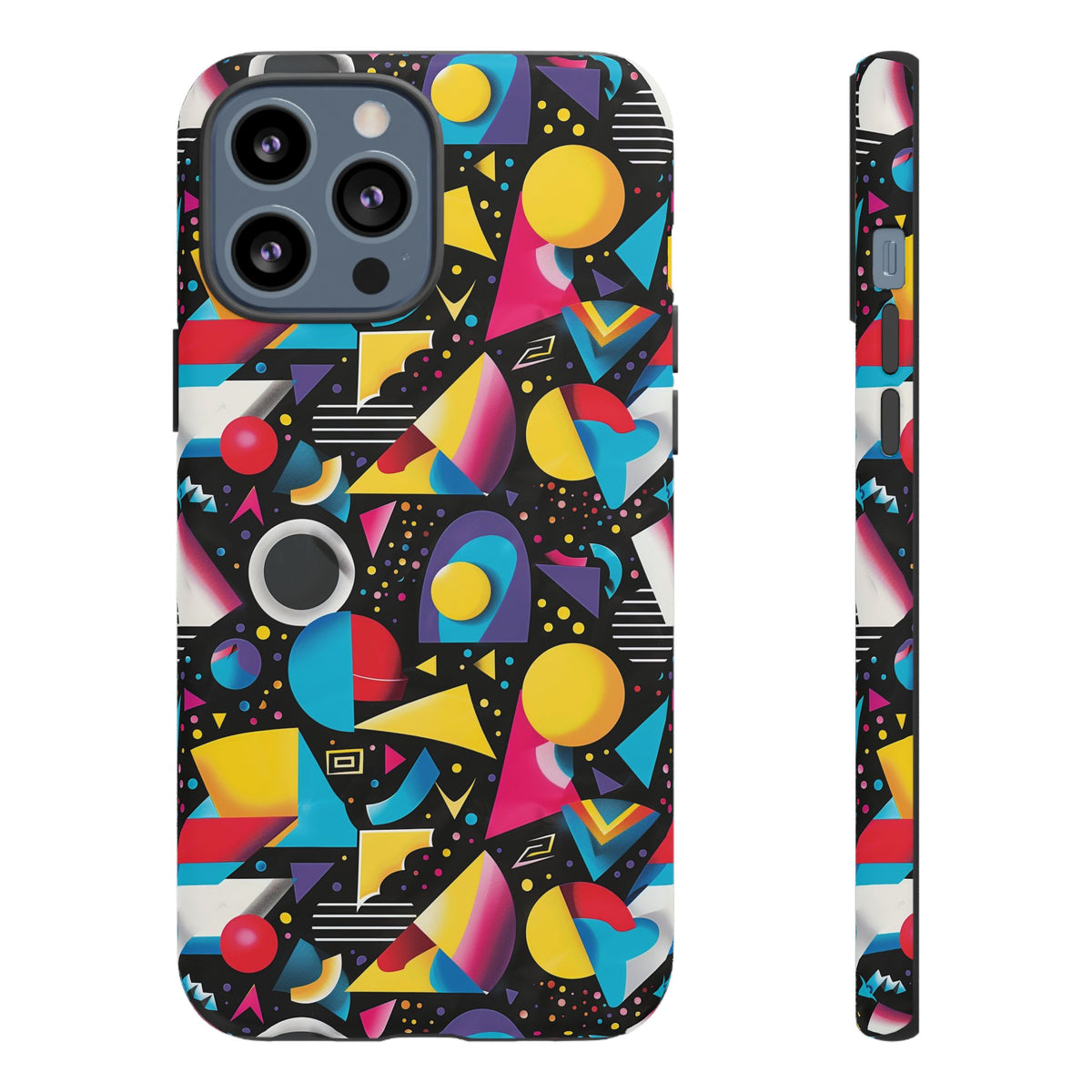 Retro 80s Seamless Phone Case – Vintage Style Meets Modern Protection 093