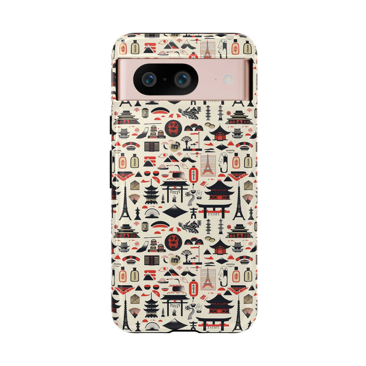 Japanese Pattern Phone Case – Elegant & Timeless Design for Your Phone 010