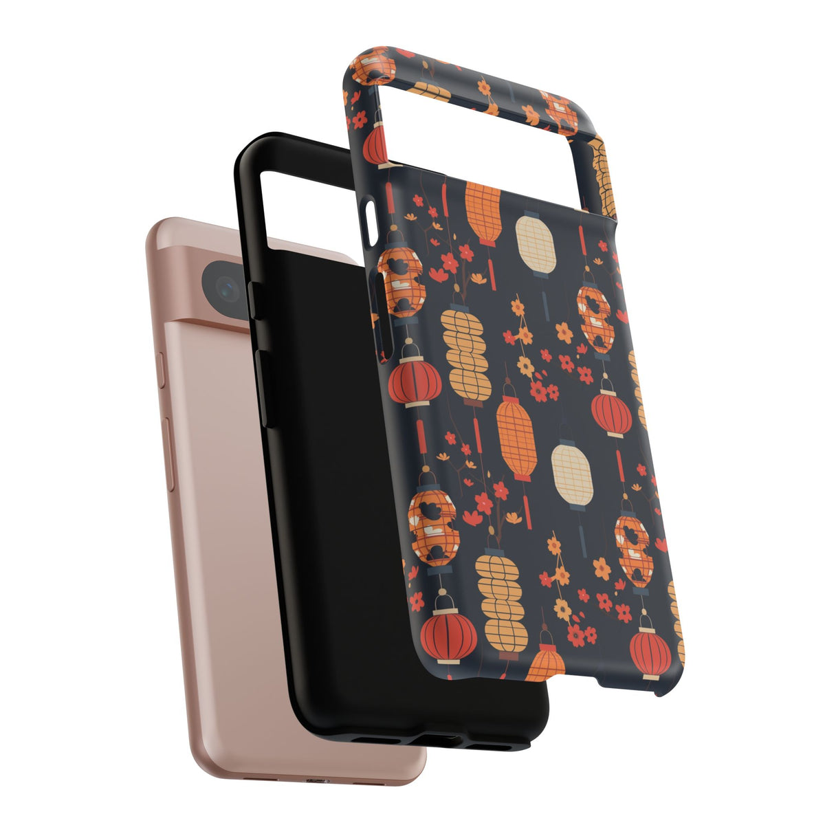 Japanese Pattern Phone Case – Elegant & Timeless Design for Your Phone 027