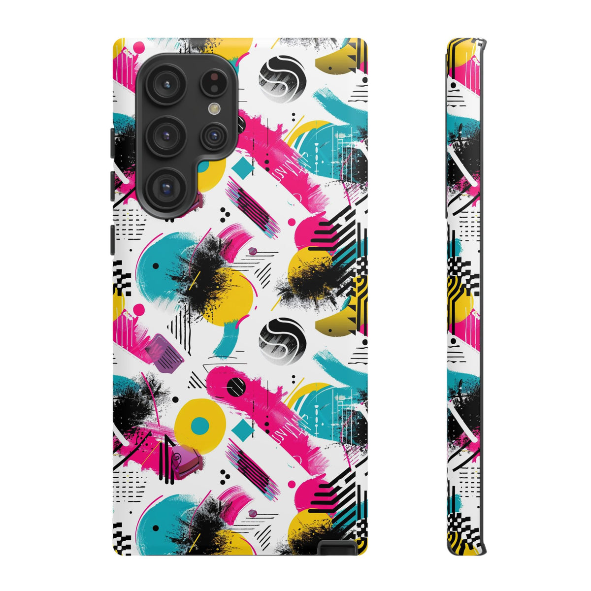 Retro 80s Seamless Phone Case – Vintage Style Meets Modern Protection 135