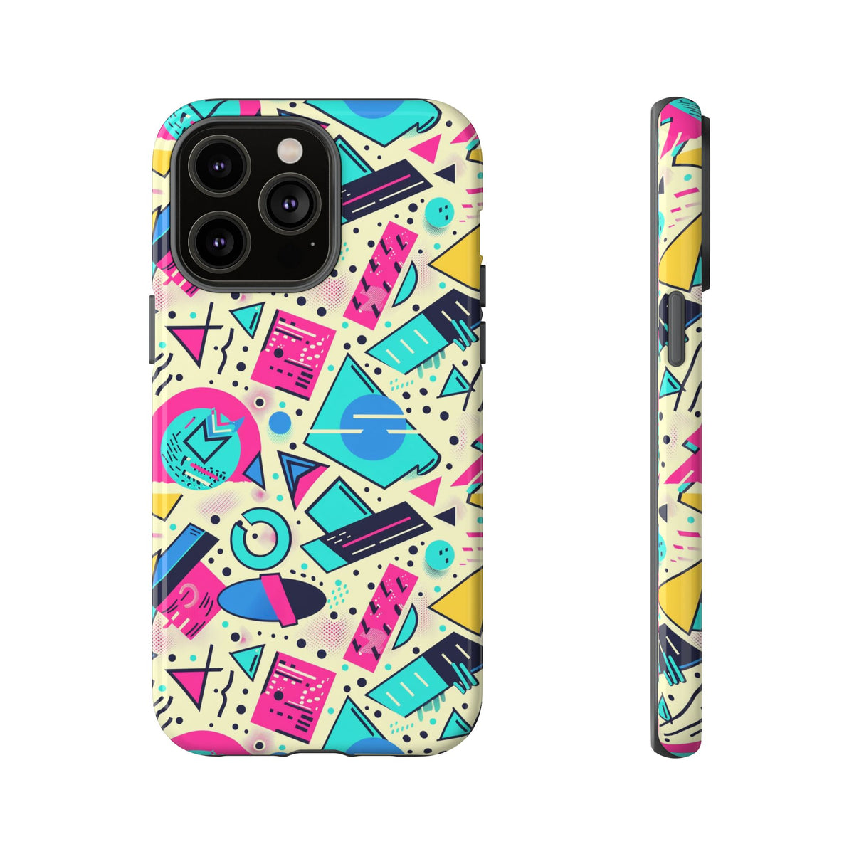 Retro 80s Seamless Phone Case – Vintage Style Meets Modern Protection 087