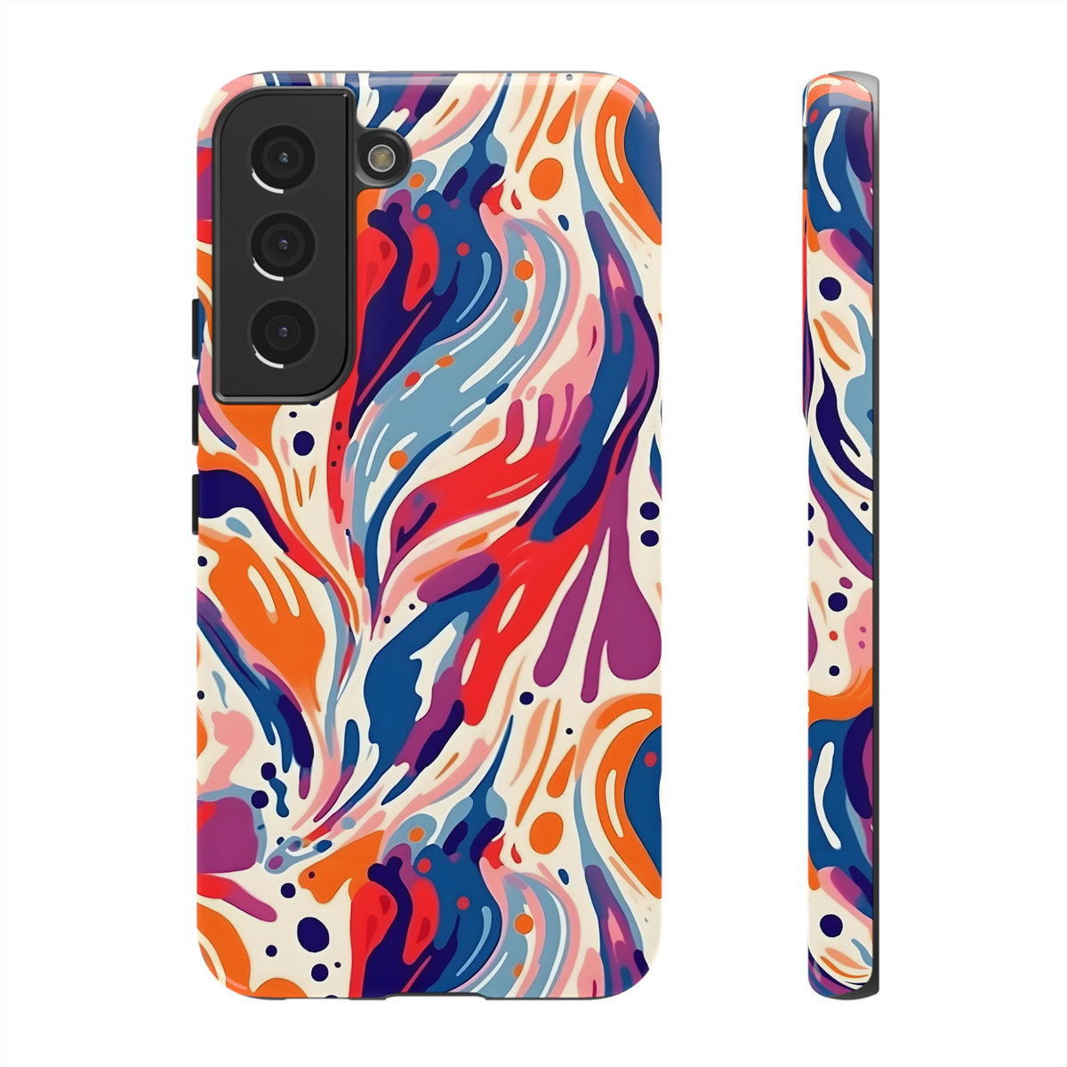 Abstract Painting Design Phone Case – Modern Art-Inspired Phone Cover 6