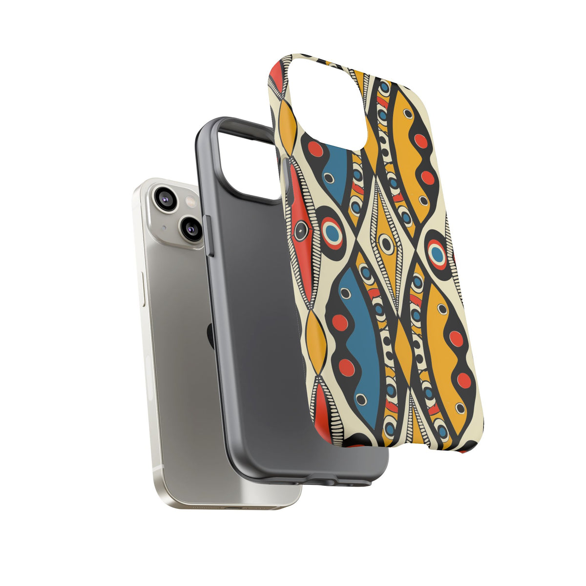 Stylish African Pattern Phone Case – Unique and Vibrant Protection 180