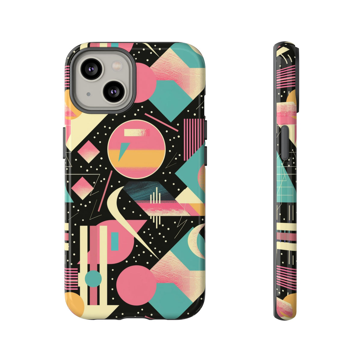 Retro 80s Seamless Phone Case – Vintage Style Meets Modern Protection 8