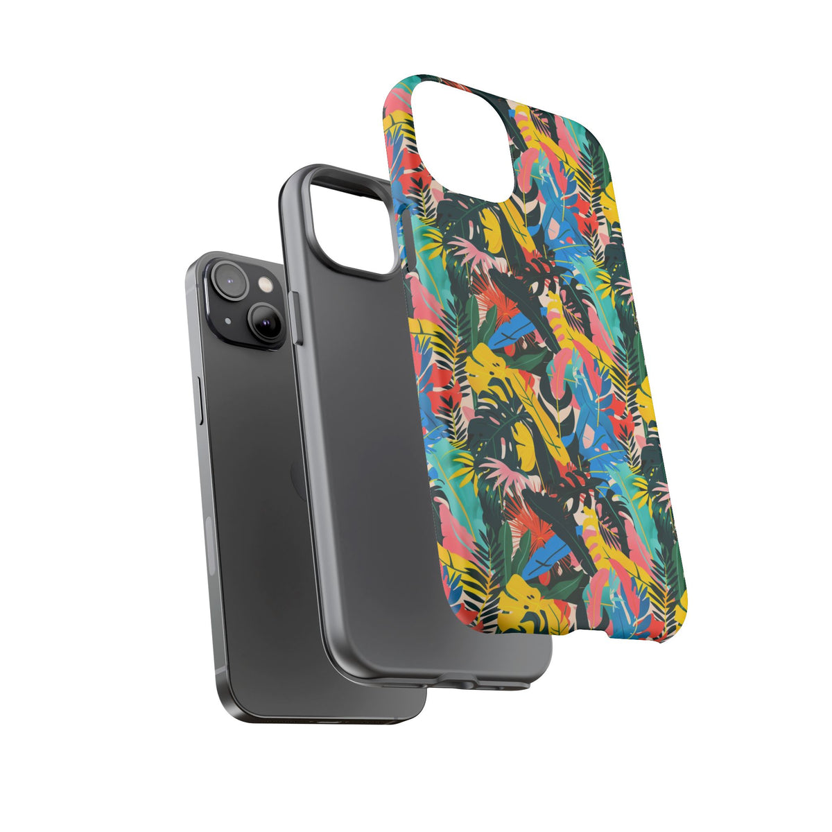 Jungle Pattern Phone Case – Exotic & Lush Design for Your Phone 346