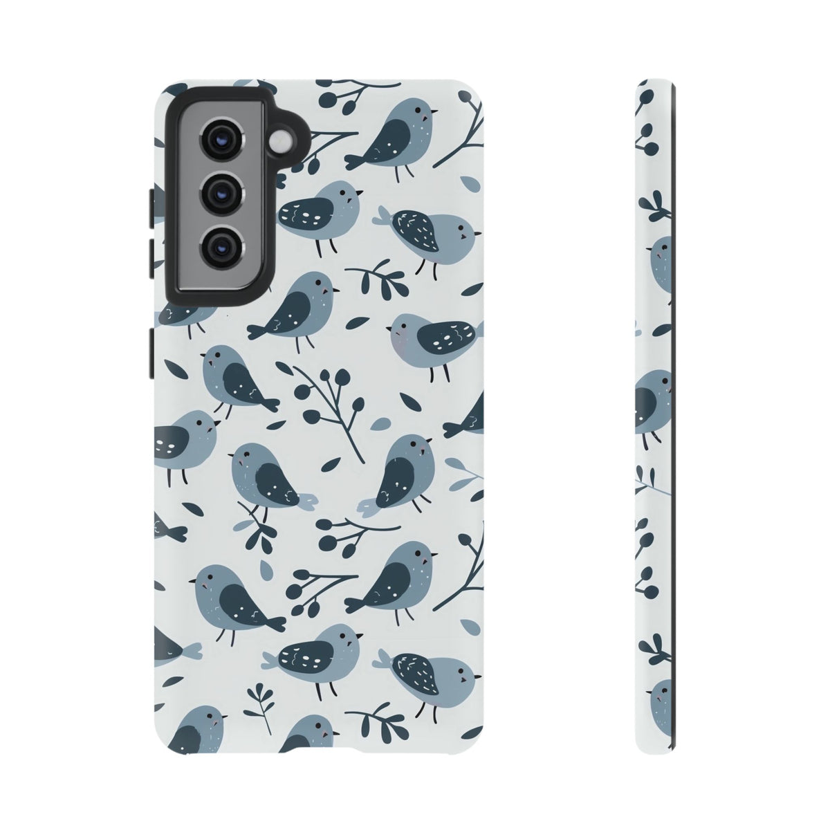 Birds Seamless Pattern Phone Case – Elegant and Timeless Avian Design 10