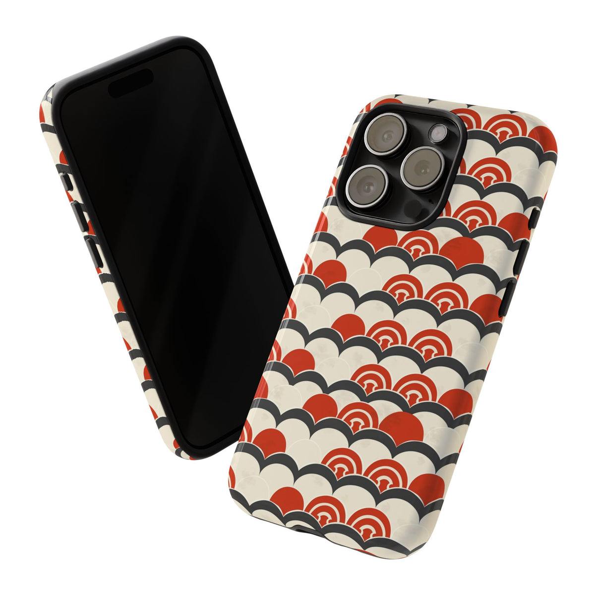 Japanese Pattern Phone Case – Elegant & Timeless Design for Your Phone 508