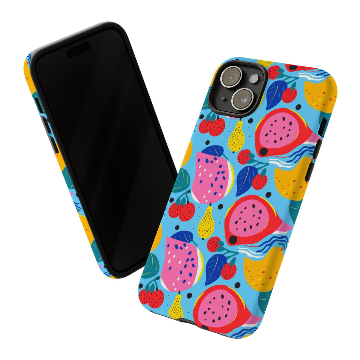 Fruit Pattern Phone Case – Vibrant & Fun Design for Your Smartphone 945