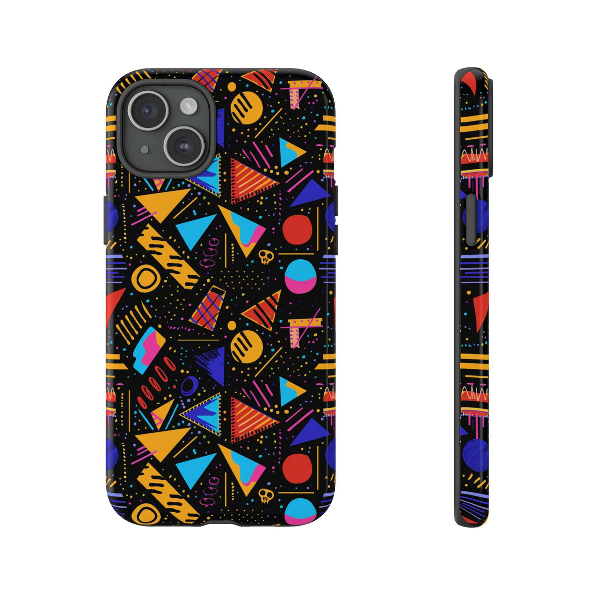 Retro 80s Seamless Phone Case – Vintage Style Meets Modern Protection 082