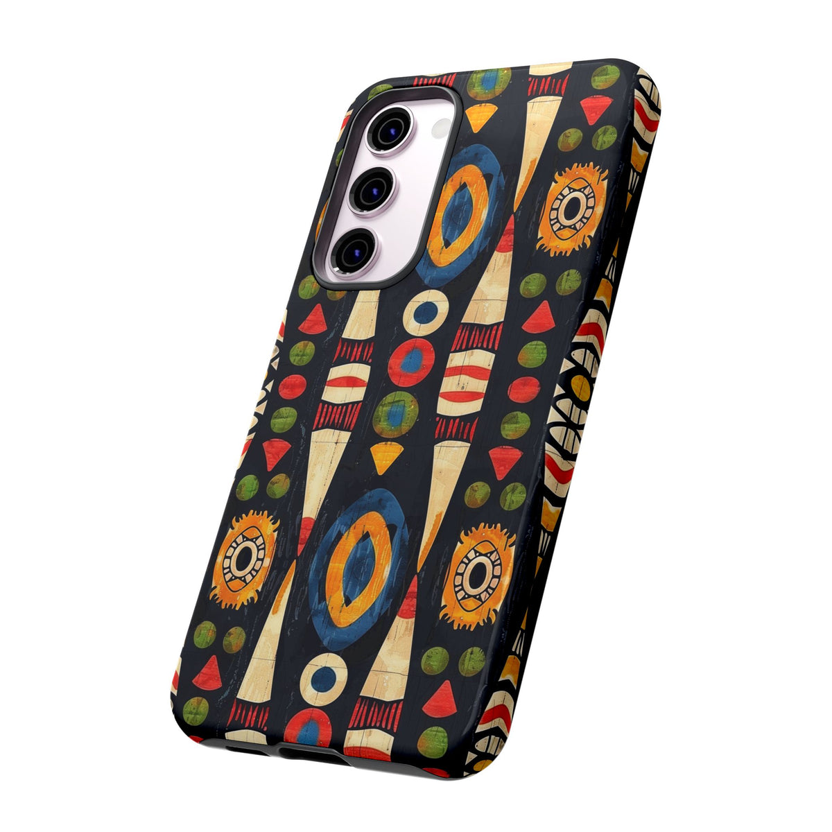 Stylish African Pattern Phone Case – Unique and Vibrant Protection 165