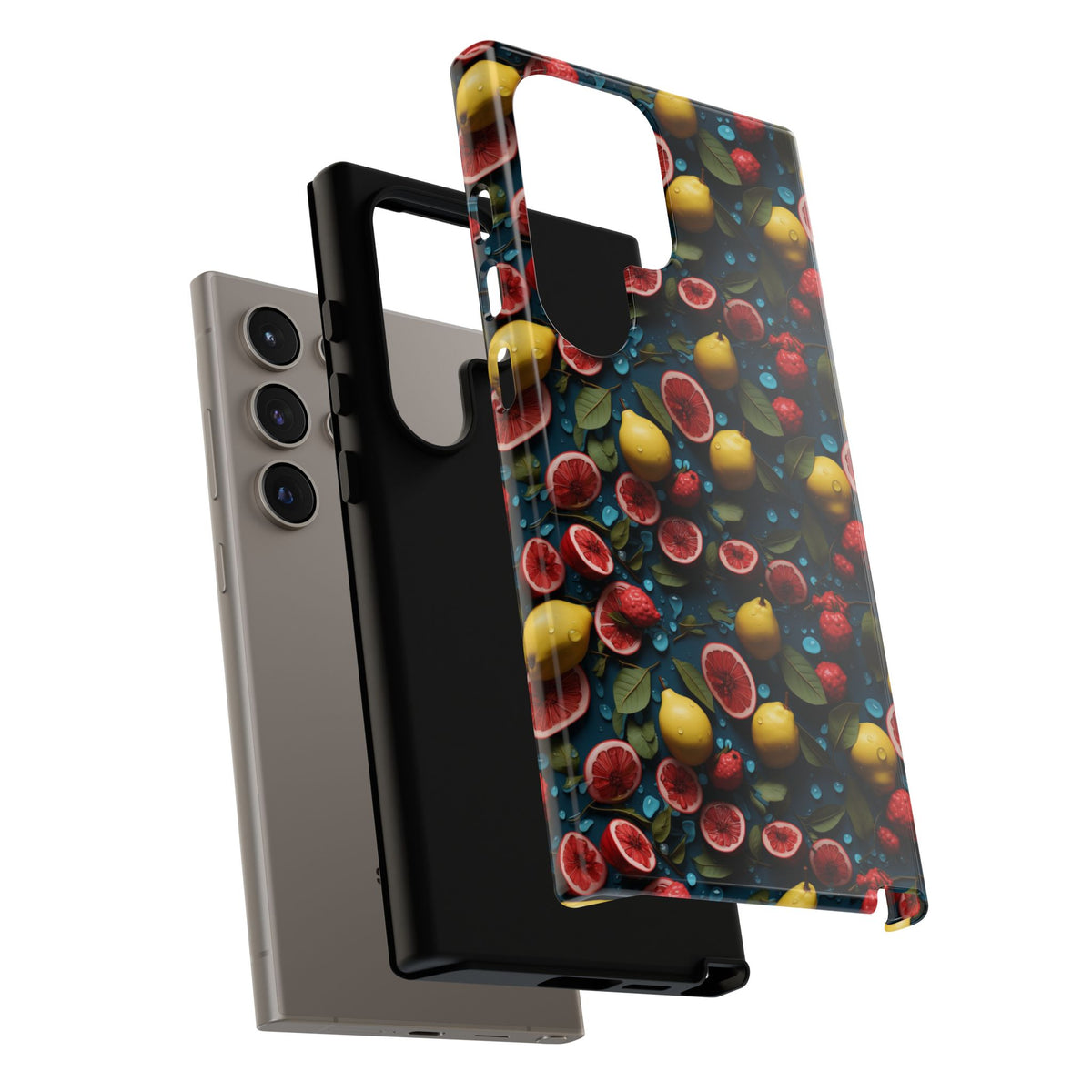 Fruit Pattern Phone Case – Vibrant & Fun Design for Your Smartphone 972