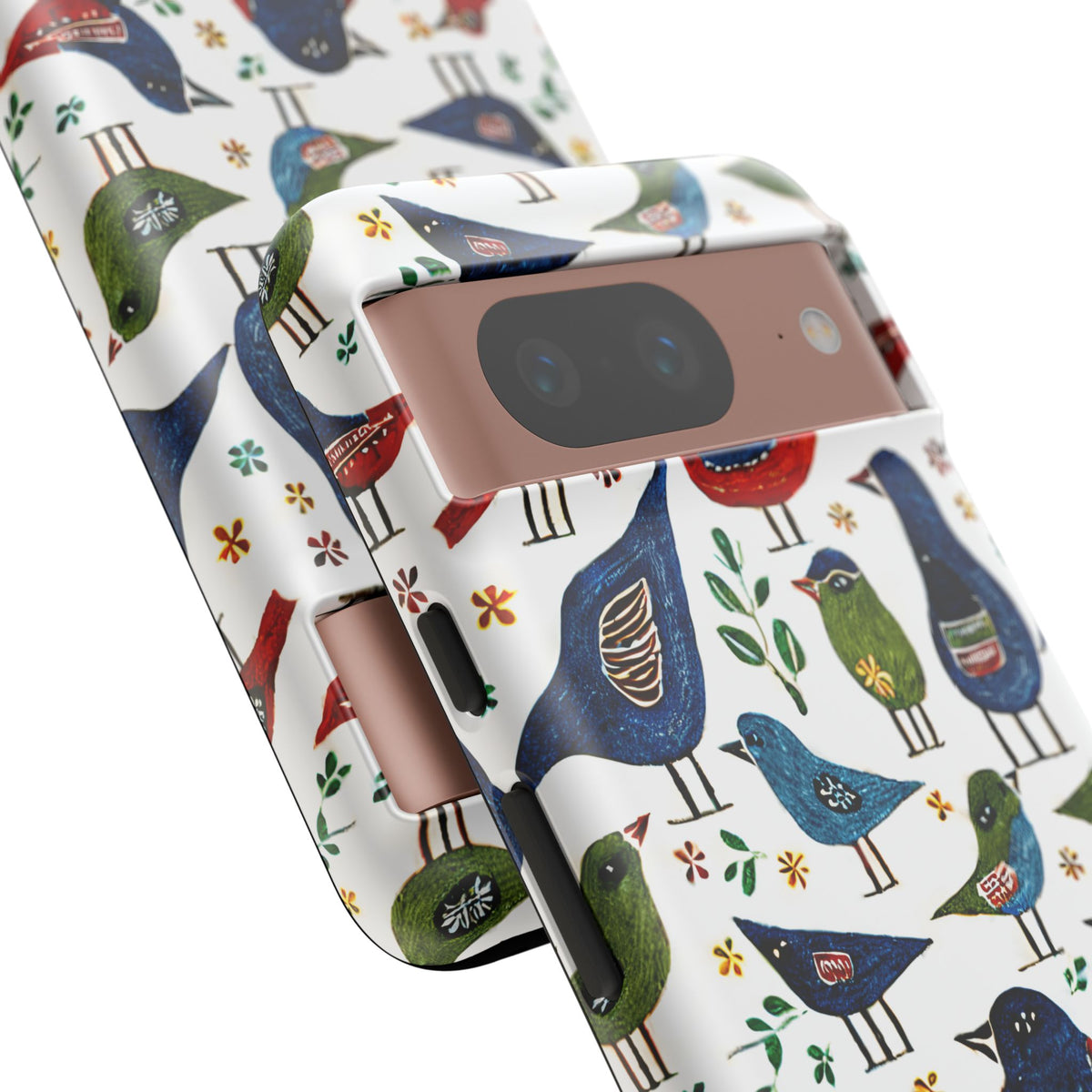 Birds Seamless Pattern Phone Case – Elegant and Timeless Avian Design 12