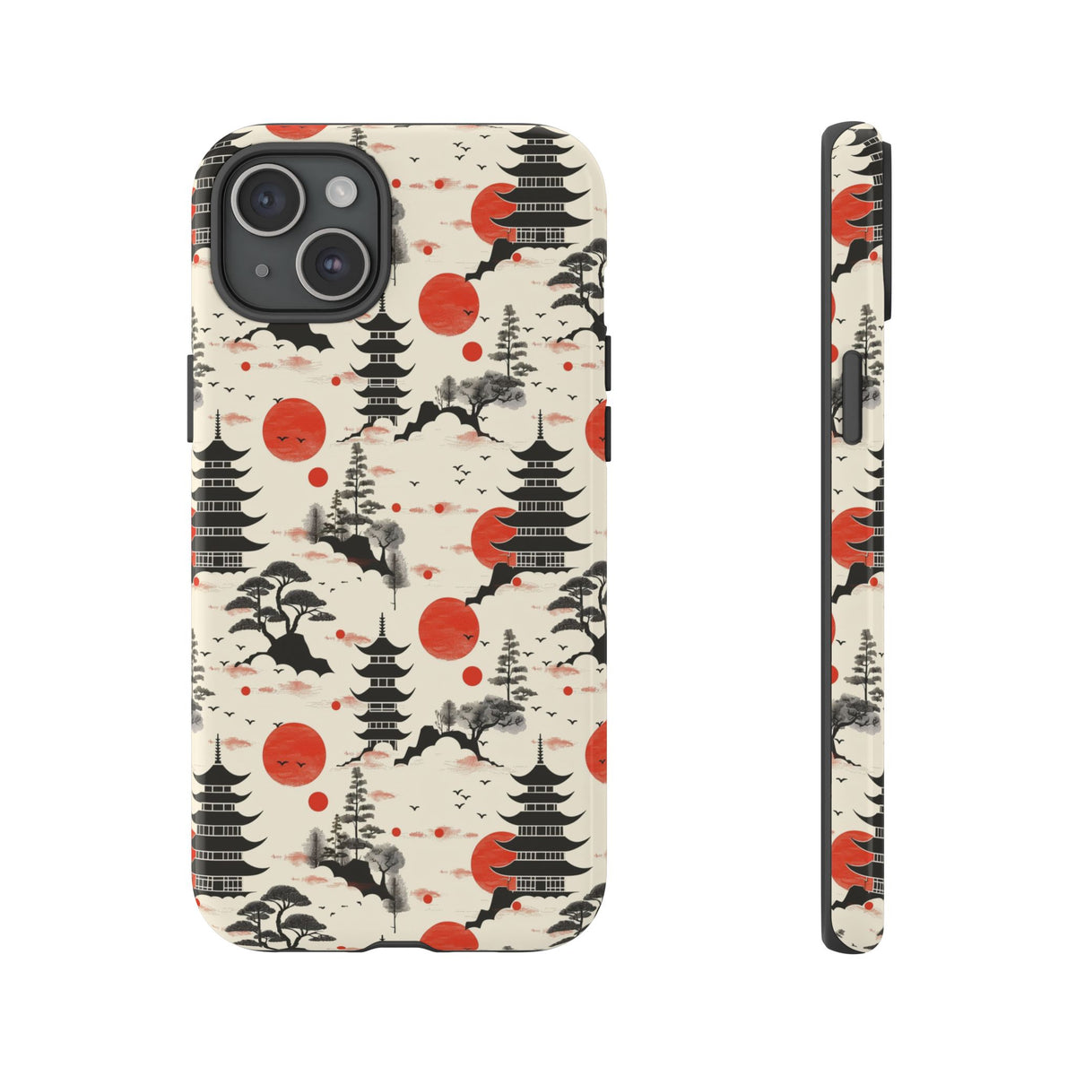 Japanese Pattern Phone Case – Elegant & Timeless Design for Your Phone 152