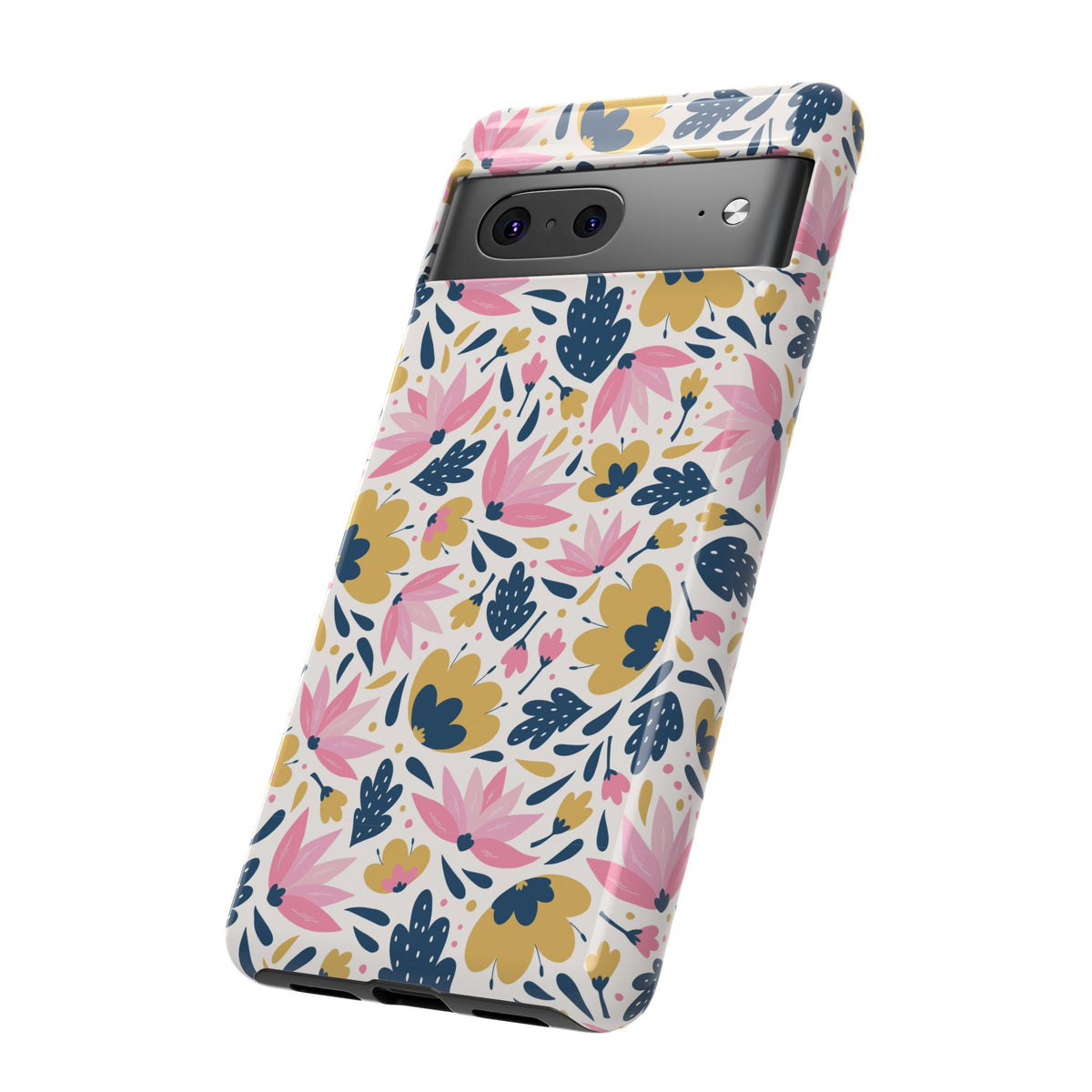 Colorful Little Flower Design Phone Case – Bright and Cheerful Floral Phone Cover 3