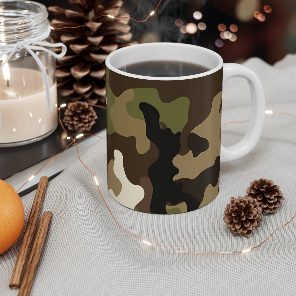 All-Over Camouflage Pattern Coffee Mug 241