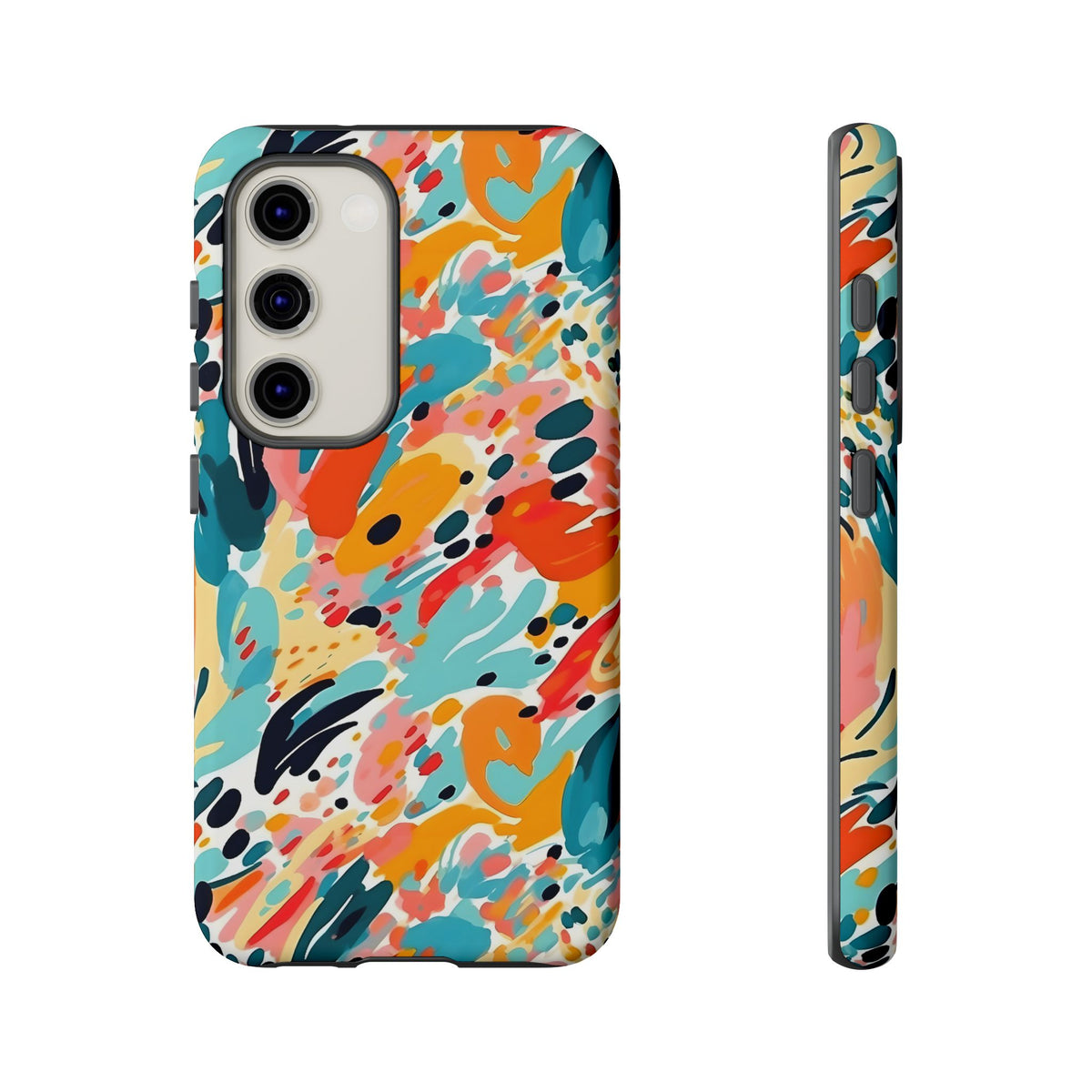 Abstract Painting Design Phone Case – Modern Art-Inspired Phone Cover 7