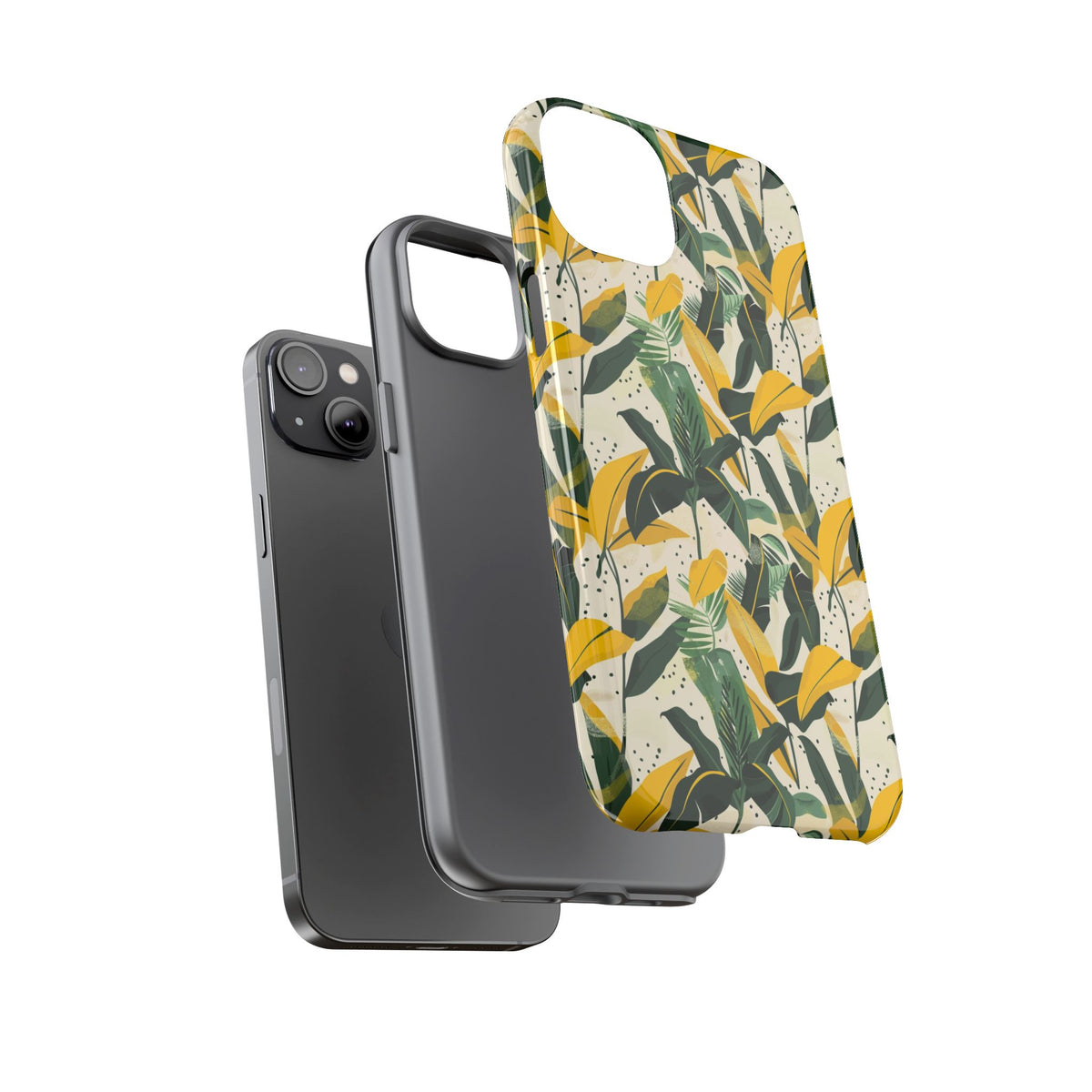 Jungle Pattern Phone Case – Exotic & Lush Design for Your Phone 338