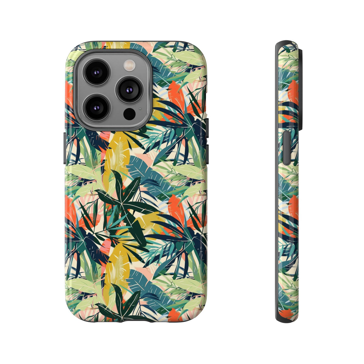 Jungle Pattern Phone Case – Exotic & Lush Design for Your Phone 349