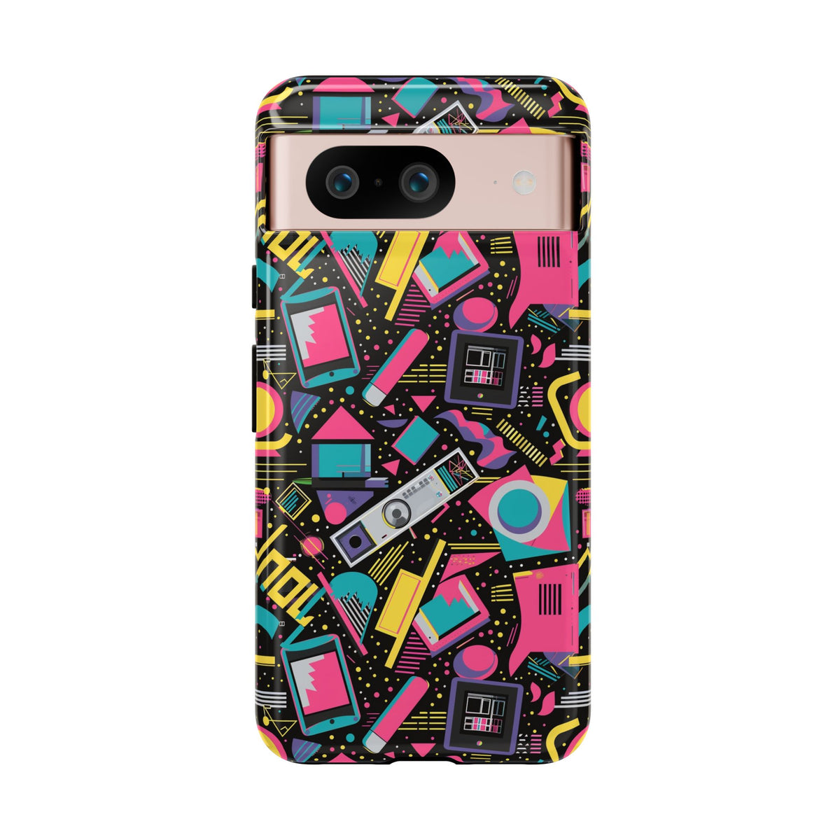 Retro 80s Seamless Phone Case – Vintage Style Meets Modern Protection 192