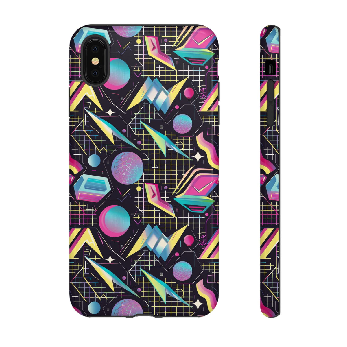 Retro 80s Seamless Phone Case – Vintage Style Meets Modern Protection 086